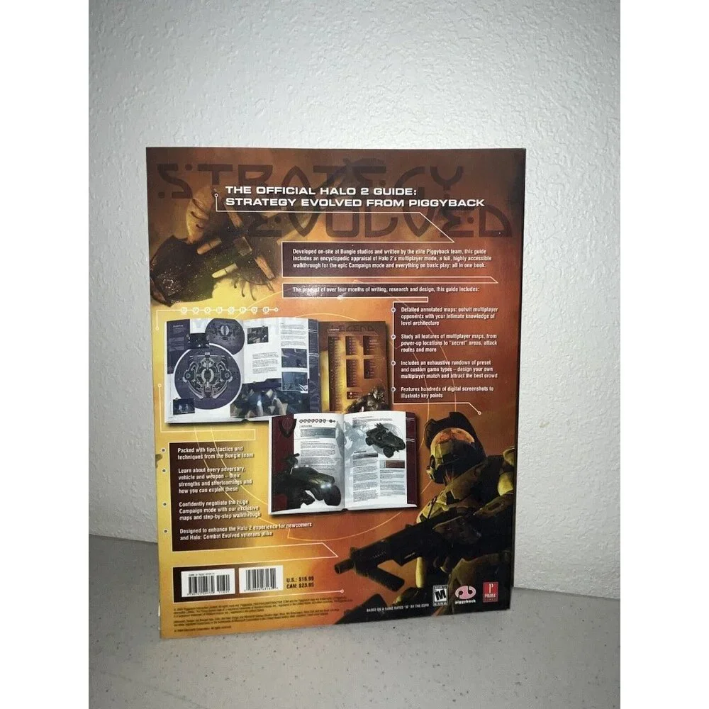 Halo 2 The Official Prima Strategy Guide Paperback - Microsoft Xbox